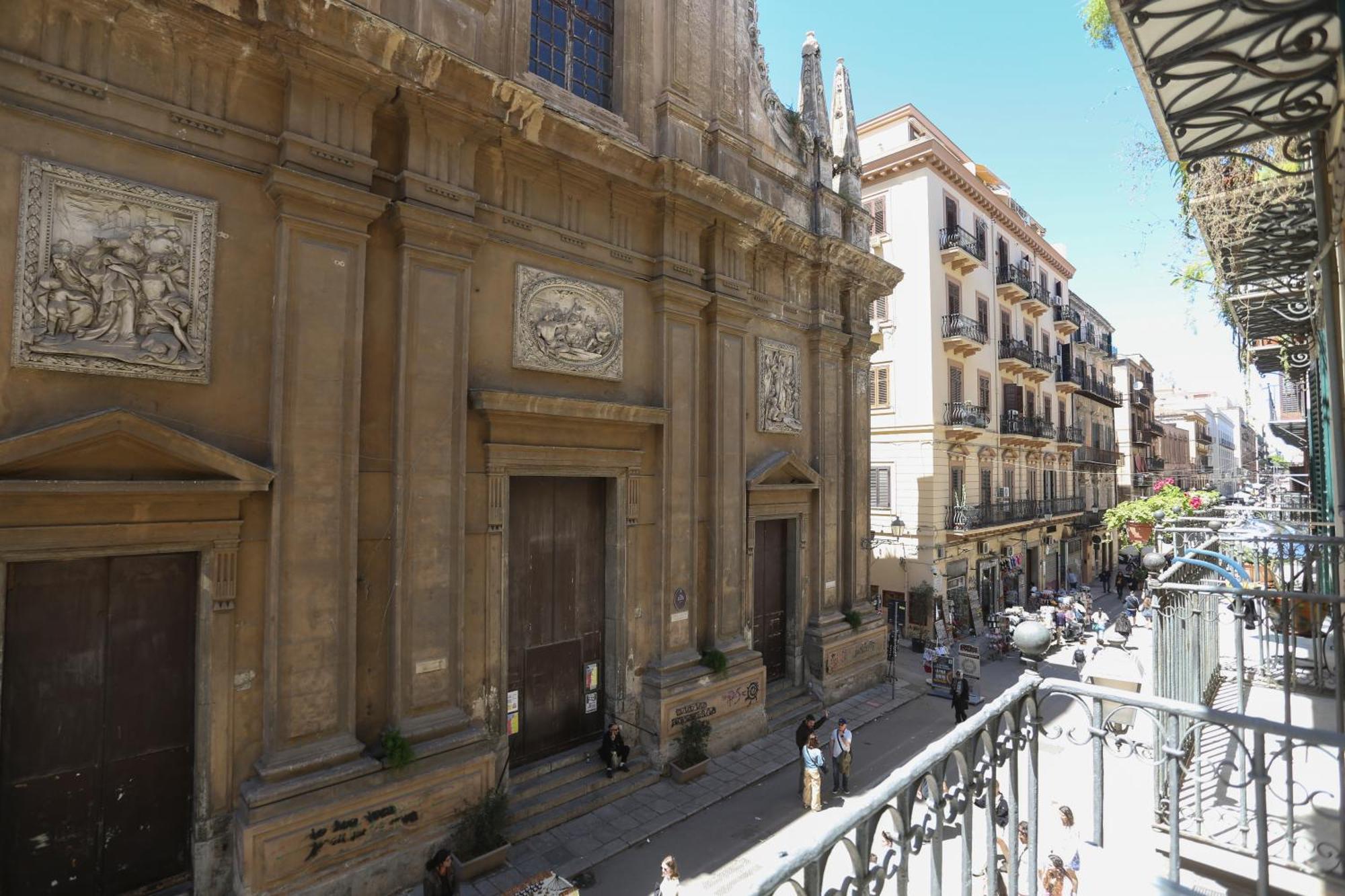 Ferienwohnung Maqueda View Palermo Exterior foto